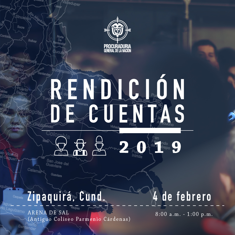 INVITACIÓN DE LA RENDICIÓN DE CUENTAS 2019
